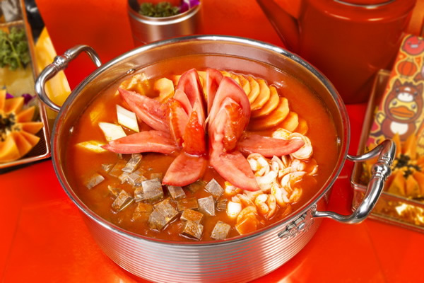 百合木瓜番茄鍋