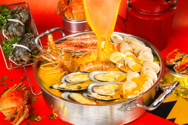 蟹黃海鮮鍋